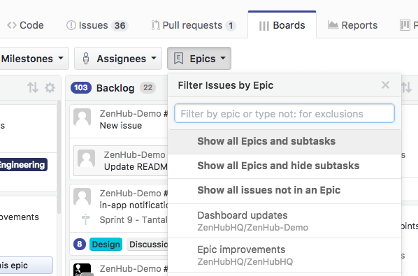 Epic filtering epic-filtering